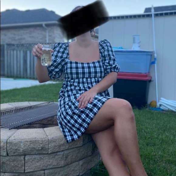 Black&White checkered dress! - Picture 2 of 6